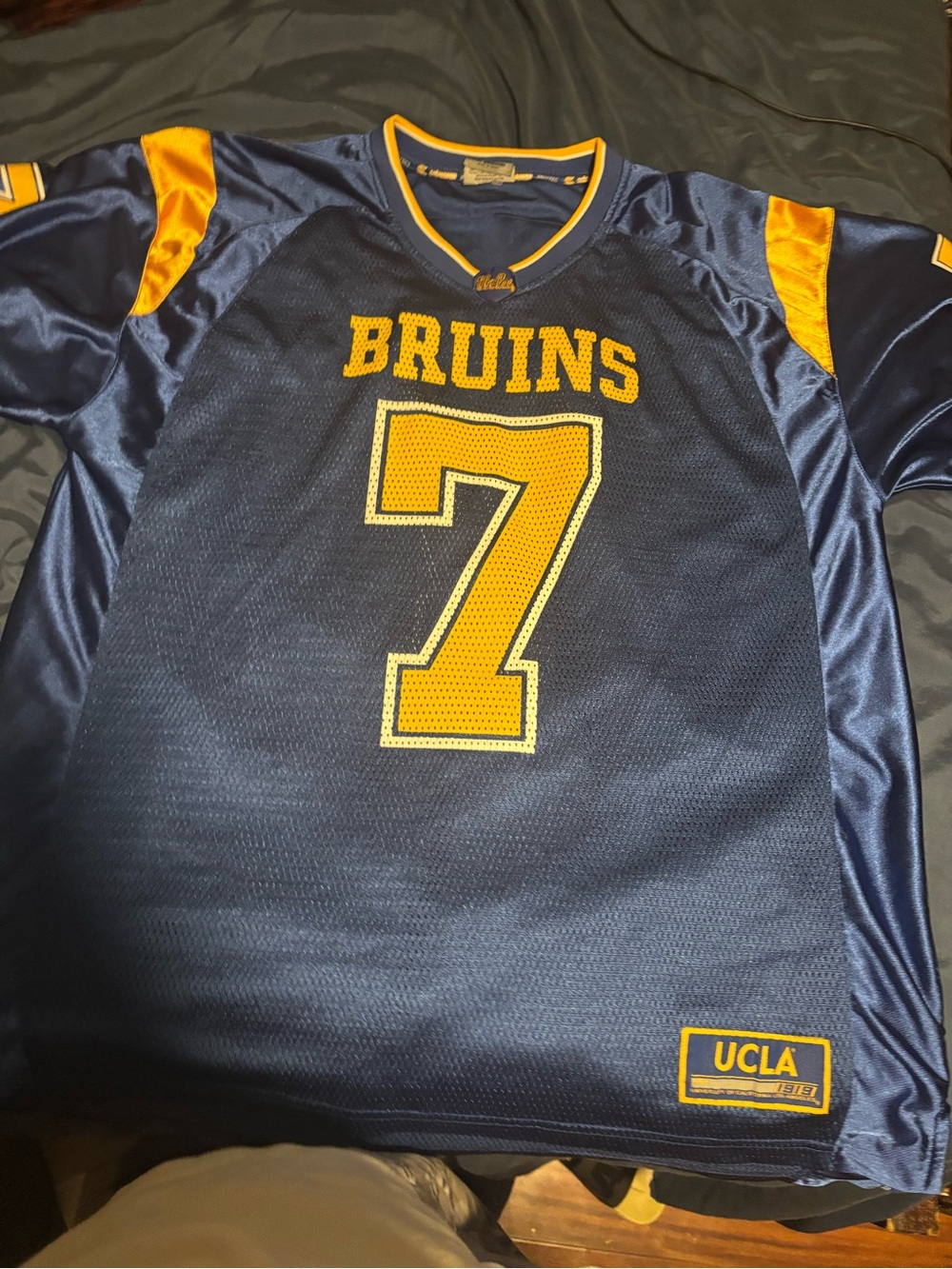 Colosseum UCLA Bruins Navy and Gold #7 Jersey